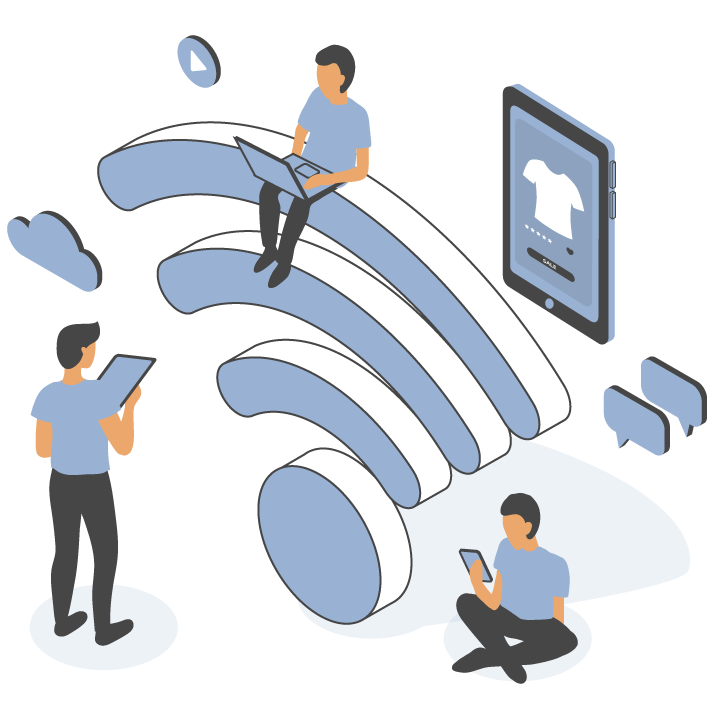 Guest WiFi to connect and engage customers