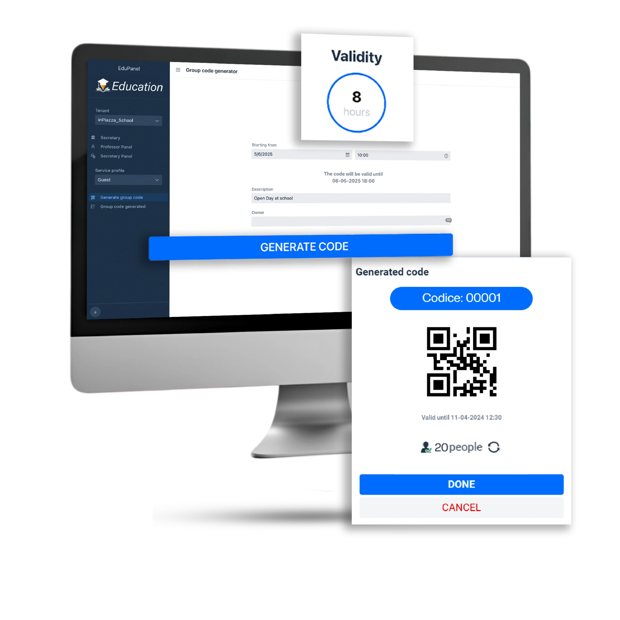 inPiazza Edu Dashboard