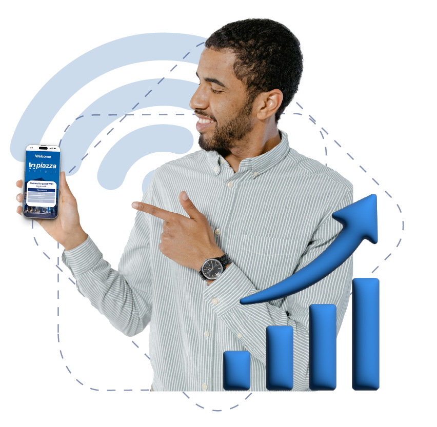 captive portal increase revenues with inpiazza